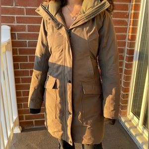 The North Face goose-down parka jacket!